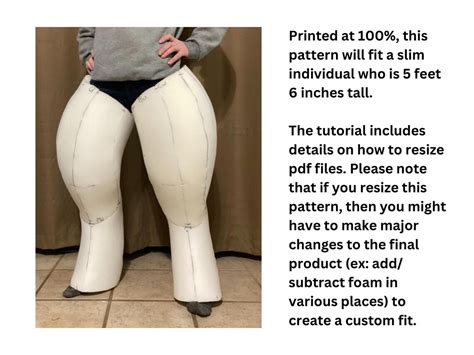 Image result for Digitigrade Sewing Pattern Paper Template