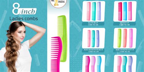 2 in 1 Ladies Combs - Vinex Combs