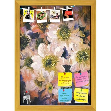 ArtzFolio Abstract Flowers D1 | Bulletin Board Notice Pin Board ...