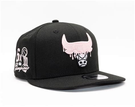 Kšiltovka New Era 9FIFTY NBA Team Drip Chicago Bulls Black - Snapbacks