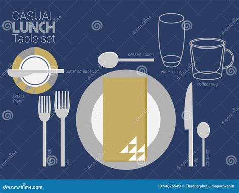 Informal Table Place Setting 的图像结果