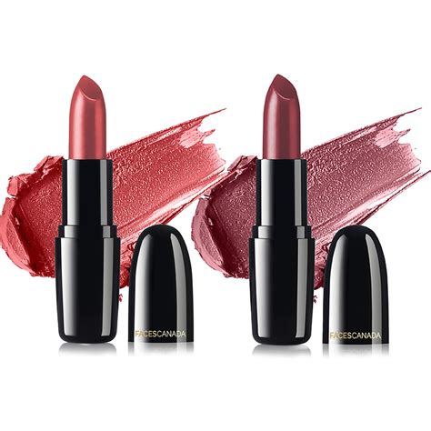 Buy FACES CANADA Festive Pout - Weightless Creme Finish Lipstick Pack ...