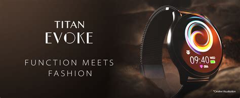 Buy Online Titan Evoke Black: Luminous AMOLED Display & Water-Resistant ...