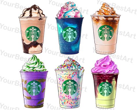 Starbucks Coffee Clipart Collection