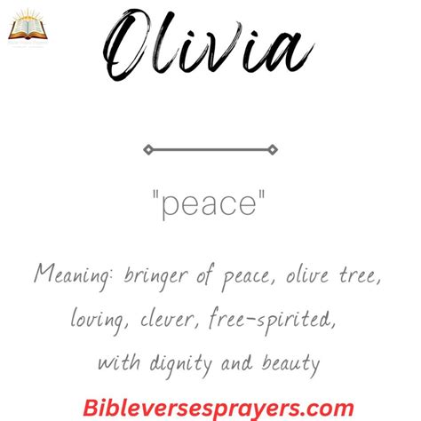 The REAL (Biblical) Meaning of Olivia: Origin, History & Stories