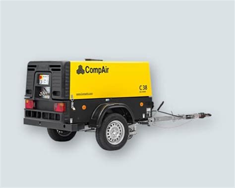 Portable Air Compressors | Efficient C-Series | CompAir