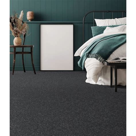 STAINMASTER (Sample) Best Intentions II Shadow Gray 53.6-oz sq yard ...