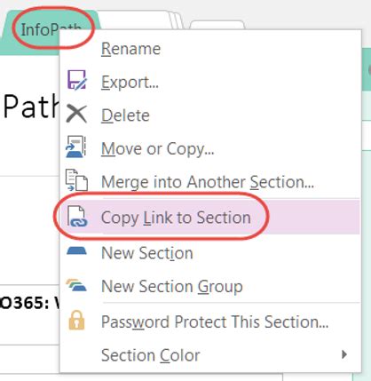 Image result for Link Paragraphs in OneNote