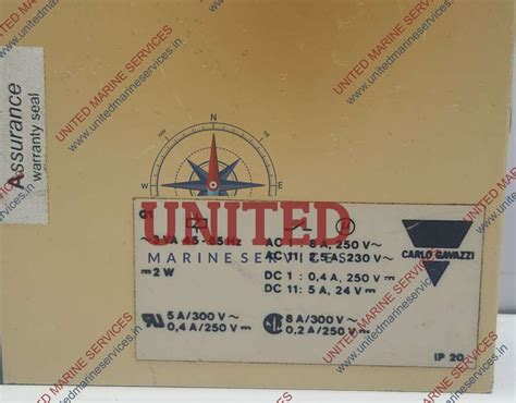CARLO GAVAZZI S 114 166 724 PULSE CONTINUITY RELAY | United Marine Services
