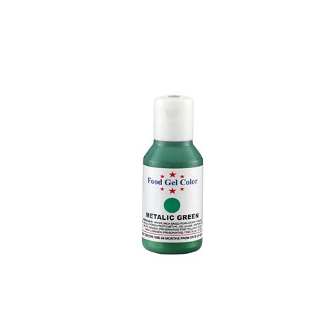 Bake Haven Food Gel Colour - Metallic Green - 20g – Baker Bazaar