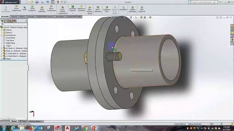 Image result for SolidWorks Flange Tutorial