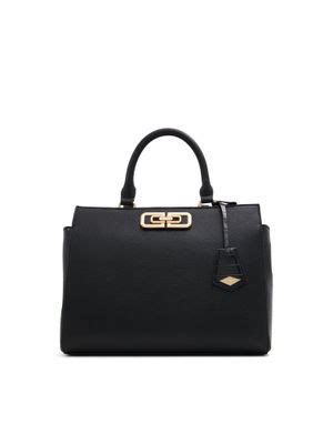 Buy Aldo Javanaldar Womens Black Satchel Bag (M) Online