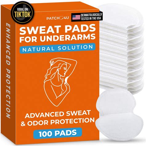 Amazon.com : Reusable Underarm Sweat Pads, Armpit Sweat Pads for Women ...