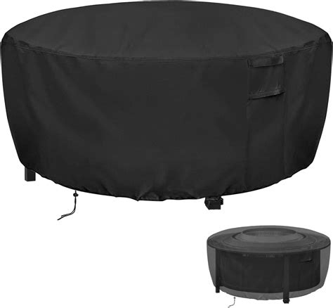 Amazon.com : TheElves Fire Pit Cover, Waterproof Round Covers for ...