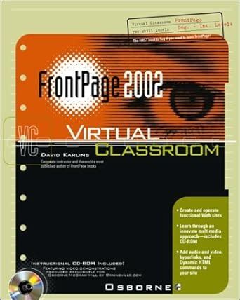 Buy FrontPage 2002 Virtual Classroom (Virtual Classroom S.) Book Online ...