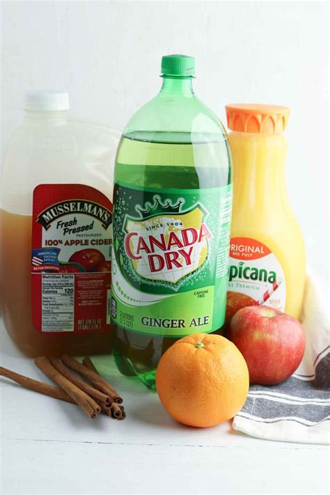 Easy Apple Cider Thanksgiving Punch