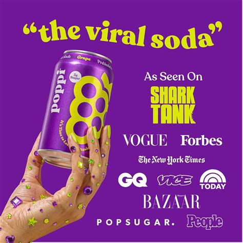 POPPI Sparkling Prebiotic Soda, Beverages w/Apple India | Ubuy