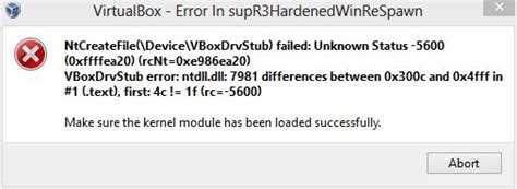 VirtualBox Rolling Back Error 的图像结果
