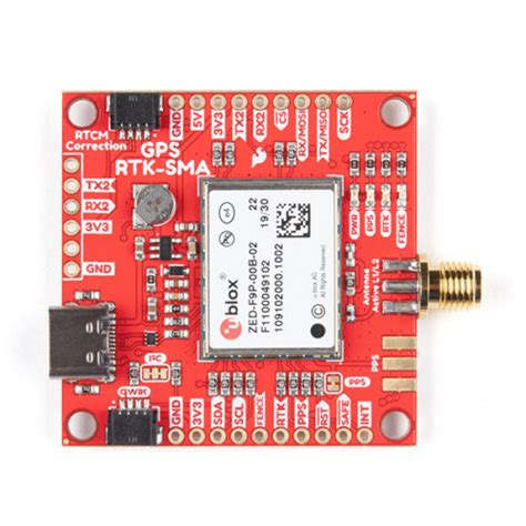 SparkFun GPS-RTK-SMA Breakout - ZED-F9P (Qwiic) at MG Super Labs India