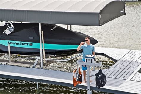 Image result for Pontoon Boat Lift Modification