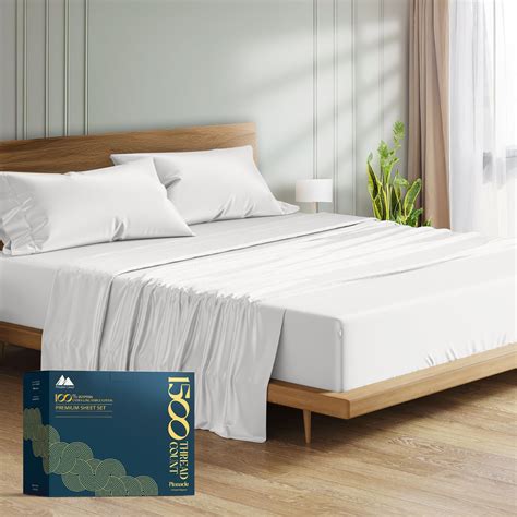 Mayfair Linen 100% Egyptian Cotton Sheets California King Size - 1500 ...