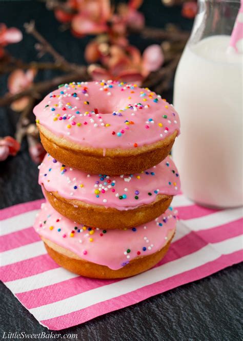 Pink Donut With Sprinkles