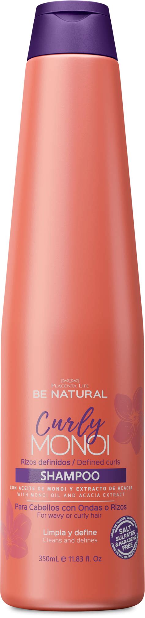Be natural Curly Monoi Shampoo Rizos Definidos Fco 350 ml | lyko.com