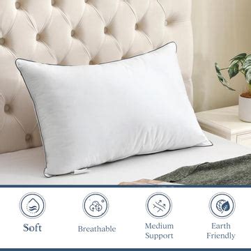FEATHER PILLOW | 50% Goose Down & 50% Feather Pillow – Linenwalas Store