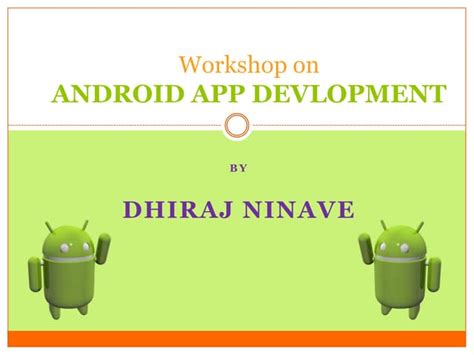 Image result for Android Workshop