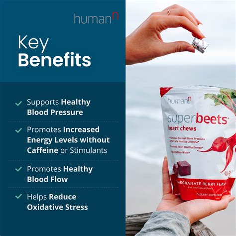 Buy 2-Pack) HumanN SuperBeets Heart Chews Daily Blood Pressure Support ...