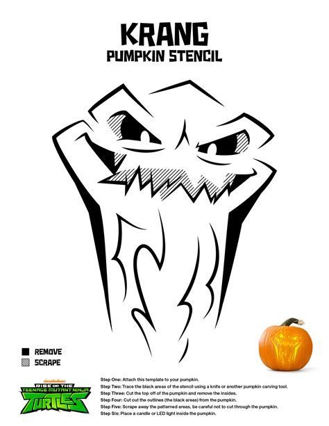 Image result for TMNT Pumpkin Pattern