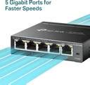 TP-Link TL-SG105E 5-Port Gigabit Easy Smart 5 Ports 1000 Mbps Smart ...