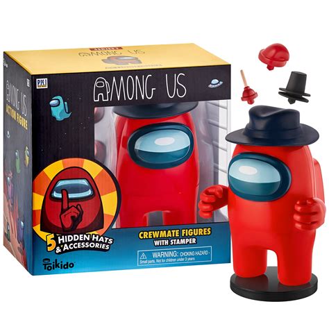 Among Us Action Figure | One of Four 6.7-Inch-Tall Among Us Toys + 5 ...