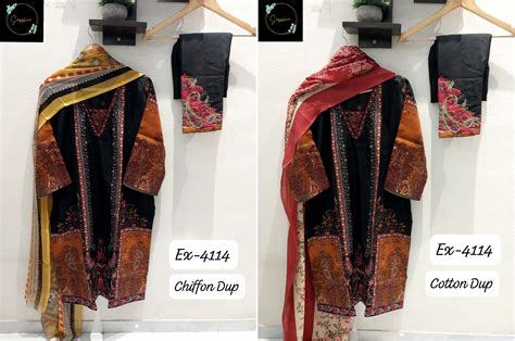 4114 Sapphire Cotton Pakistani Readymade Suits – Heriska
