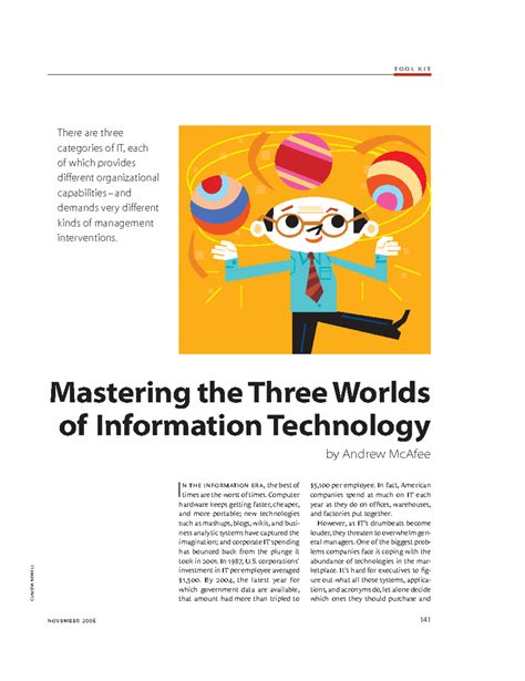 Toaz - notes - november 2006 141 n the information era, the best of ...