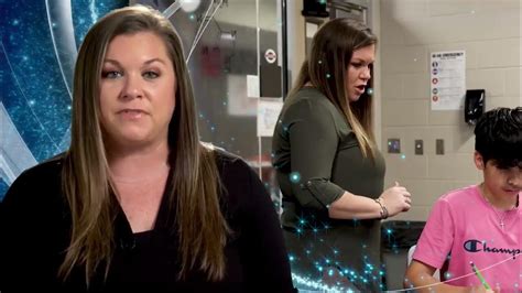 Teacher of the Year - Kristin Forrest, Salyards MS - YouTube