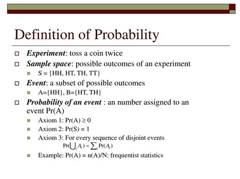 Image result for Statistical Definition of Probability