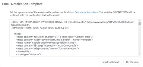 Image result for Customer Notification Email Template