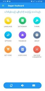 Bagan Keyboard Application 的图像结果