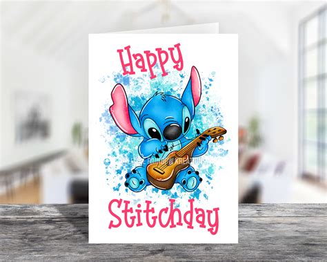 Stitch Happy Birthday
