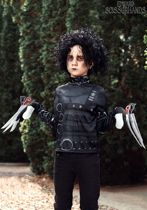 Edward Scissorhands Kids Costume Tim Burton's Edward Scissorhands: