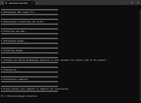 Image result for Installing PowerShell 7 Winget