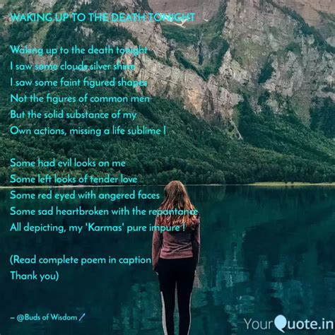 WAKING UP TO THE DEATH TO... | Quotes & Writings by Meena Bilandani ...