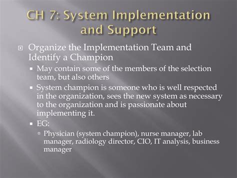 Image result for Personnel Involved in System Implementation