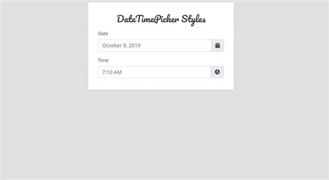 Image result for Bootstrap 5 Timepicker Tutorial
