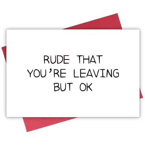 Humorous New Job Card, Coworker Leaving Card, Funny Colleague Going ...