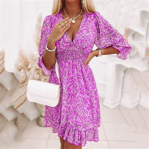 GZWYHT Summer Dresses,Dresses for Women 2025 Ladies Casual Elegant ...