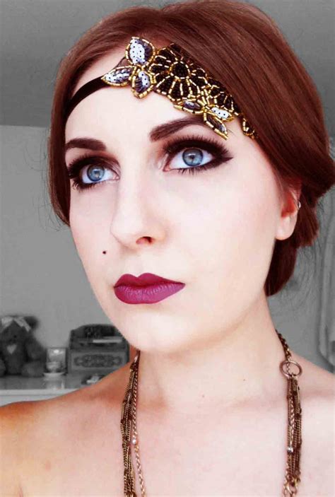 Roaring 20's make-up | Roaring 20s makeup, Roaring 20s hairstyles ...