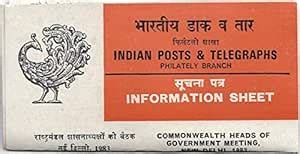 Rare India 1983 Commonwealth Heads of Government Meeting New Delhi ...