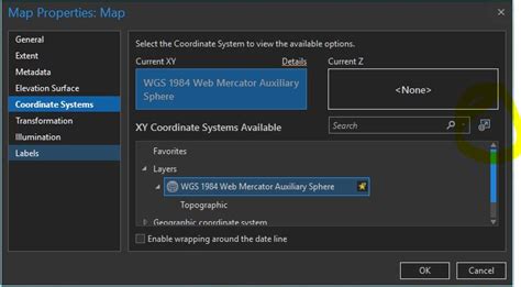 Image result for Projection ArcGIS Pro Example